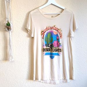 Spell Satisfaction Desert Lights Tee Cream M
